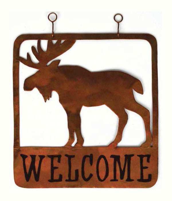 Moose Square Welcome Sign